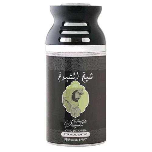 Lattafa Sheikh al Shuyukh Black Perfume Body Spray Deodorant- For Men  (250 ml)